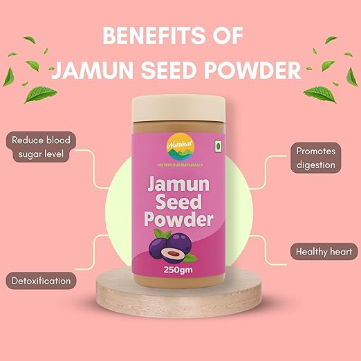Nutrinat Jamun Seed Powder 250gm
