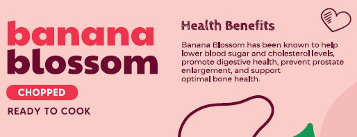 Nutrinat Banana Blossom | Ready to Cook | No Preservatives | Chopped