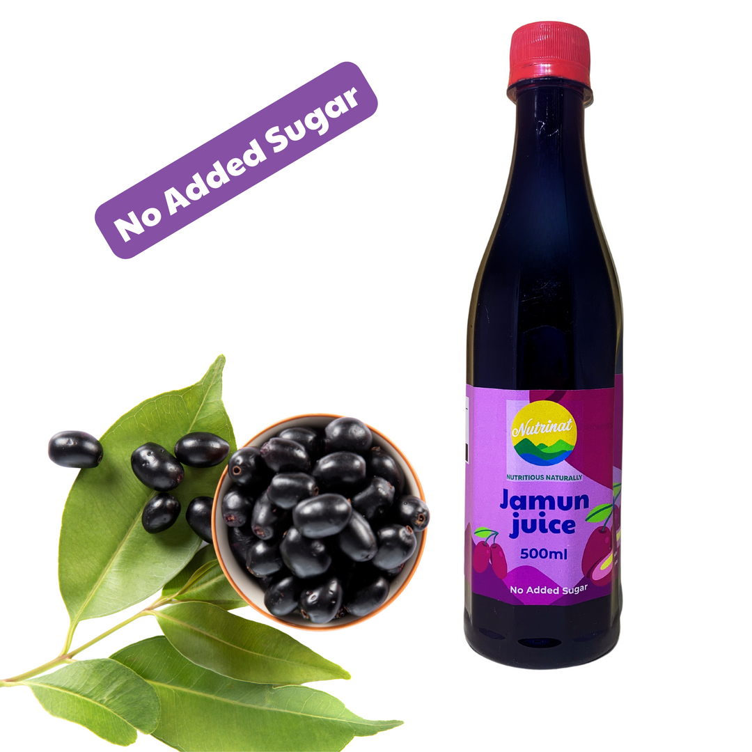 Nutrinat Jamun Juice, 500ml, No Added Sugar