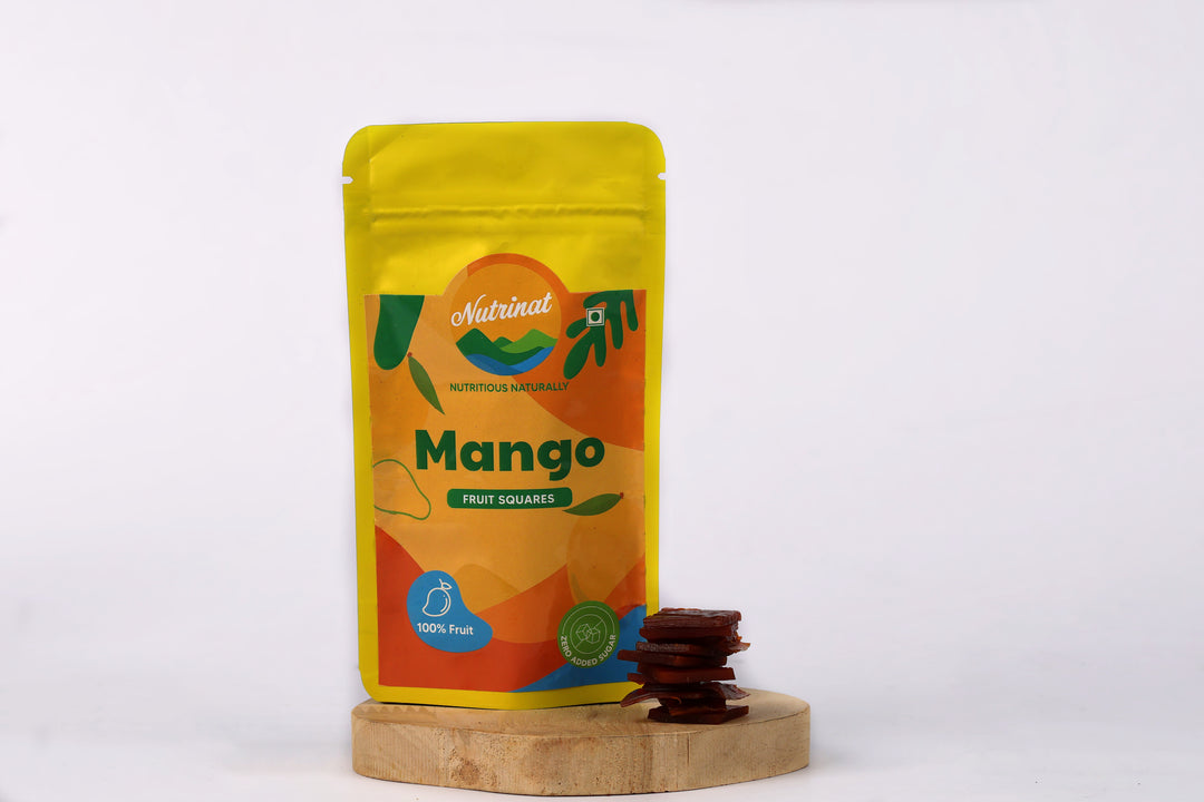 Mango FruitSquares | 100% Alphonso Mango | No Added Sugar