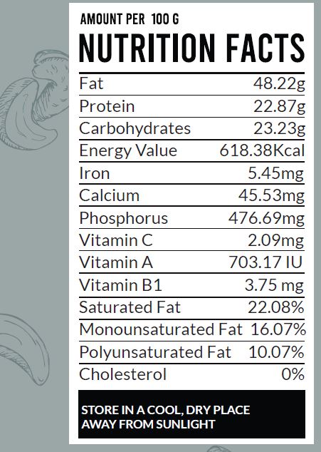 Nutrinat Natural Cashews